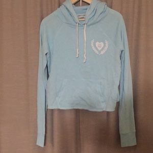 Victoria secret pink cropped hoodie